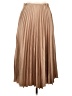 Zara Solid Tan Formal Skirt Size L - photo 1