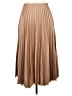 Zara Solid Tan Formal Skirt Size L - photo 2