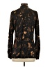 ALLSAINTS Floral Brown Long Sleeve Blouse Size 4 - photo 2