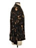 ALLSAINTS Floral Brown Long Sleeve Blouse Size 4 - photo 4