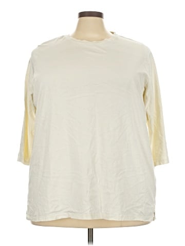 Lands' End 3/4 Sleeve T-Shirt (view 1)