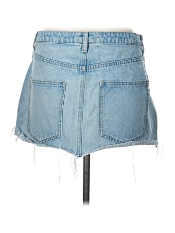 Topshop Denim Skirt (view 2)
