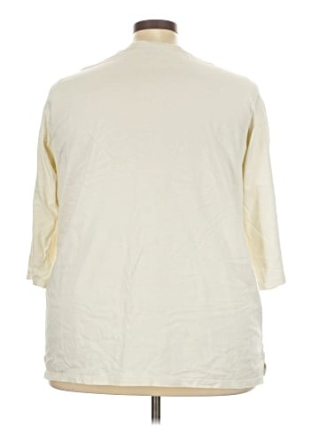 Lands' End 3/4 Sleeve T-Shirt (view 2)