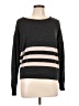 Sundry Stripes Gray Pullover Sweater Size Lg (3) - photo 1