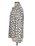 Sisley Print Ivory Long Sleeve Blouse Size L - photo 5
