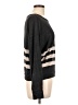 Sundry Stripes Gray Pullover Sweater Size Lg (3) - photo 4
