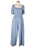 Unbranded Hearts Blue Jumpsuit Size L (estimated) - photo 1