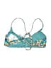 O'Neill Floral Blue Swimsuit Top Size L - photo 2