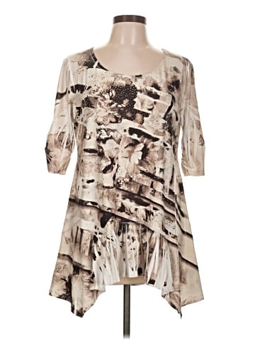 Style&Co 3/4 Sleeve Blouse (view 1)