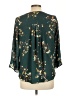 DR2 100% Polyester Teal 3/4 Sleeve Blouse Size L - photo 2