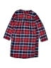 Lands' End 100% Polyester Plaid Red Dress Size 6 - photo 1