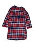 Lands' End 100% Polyester Plaid Red Dress Size 6 - photo 2