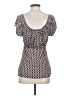 Studio M Burgundy Short Sleeve Top Size S (petite) - photo 2