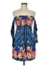 Flying Tomato 100% Rayon Blue Kimono Size M - photo 1