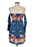 Flying Tomato 100% Rayon Blue Kimono Size M - photo 2