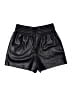 Express 100% Polyester Metallic Black Shorts Size M - photo 2