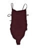 Out From Under Burgundy Bodysuit Size M - photo 1