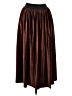 Unbranded Solid Brown Casual Skirt One size - photo 1