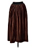 Unbranded Solid Brown Casual Skirt One size - photo 2