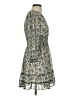 Max Studio 100% Polyester Paisley Gray Casual Dress Size S - photo 4