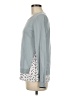 Boden 100% Cotton Polka Dots Gray Blue Sweatshirt Size 6 - photo 5