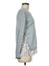 Boden 100% Cotton Polka Dots Gray Blue Sweatshirt Size 6 - photo 4