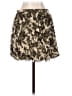 J.Crew 100% Silk Camo Green Silk Skirt Size 00 - photo 2
