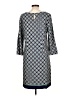 Talbots Argyle Gray Casual Dress Size 12 - photo 2