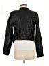 Trouve 100% Leather Black Leather Jacket Size M - photo 2