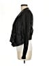 Trouve 100% Leather Black Leather Jacket Size M - photo 5