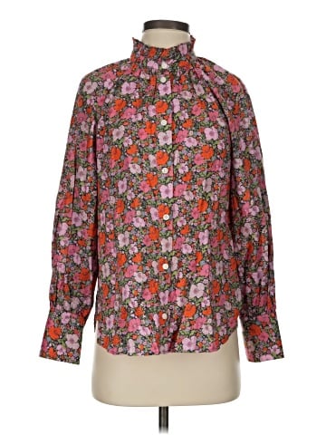 Liberty Art Fabrics for J.Crew Long Sleeve Blouse (view 1)