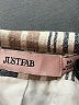 Just Fab Stripes Ivory Blazer Size M - photo 6