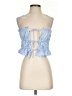 Zara Blue Sleeveless Blouse Size S - photo 1