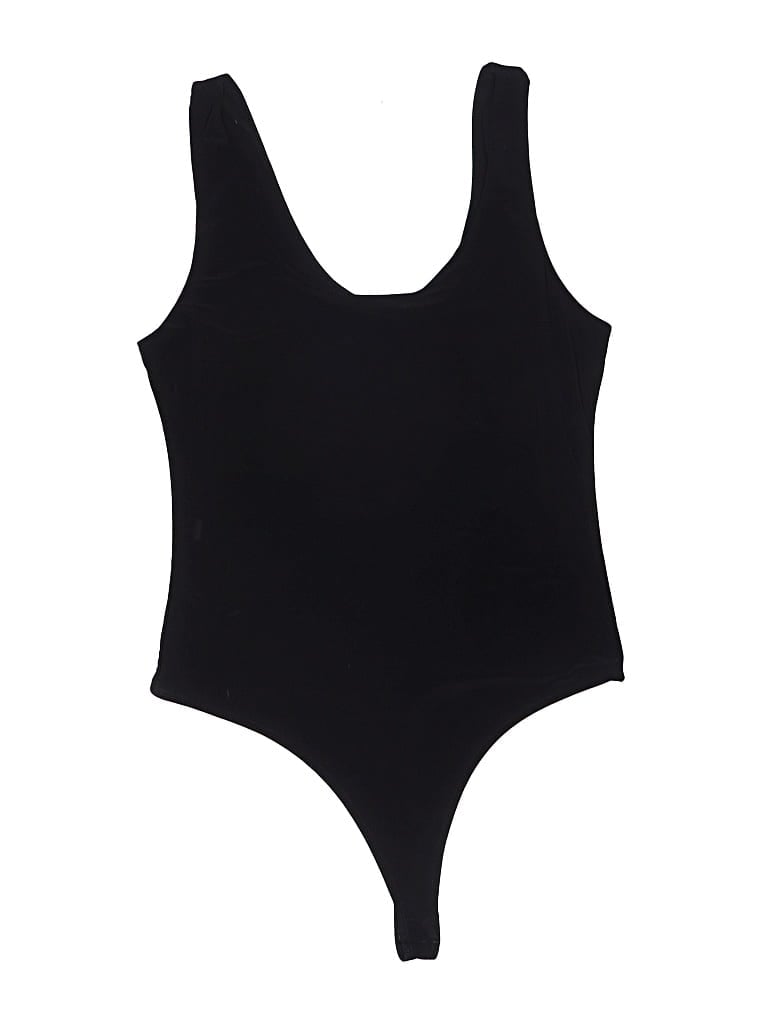 Pre-owned Leith Bodysuit In Black