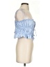 Zara Blue Sleeveless Blouse Size S - photo 4