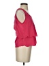 Material Girl 100% Polyester Pink Sleeveless Blouse Size XS - photo 4