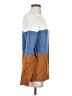 Moth Color Block Blue Pullover Sweater Size S - photo 4