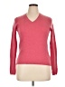 Tahari 100% Cashmere Pink Cashmere Pullover Sweater Size XL - photo 1