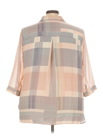 Rose + Olive 3/4 Sleeve Blouse (view 2)