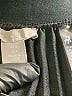 H&M 100% Polyester Solid Black Formal Skirt Size S - photo 4