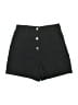 Zara Solid Black Shorts Size M - photo 1