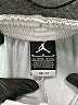 Air Jordan 100% Polyester Color Block Silver Athletic Shorts Size 10 - photo 3