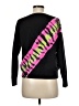 Aqua Tie-dye Black Pullover Sweater Size M - photo 2
