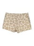 MICHAEL Michael Kors Animal Print Tan Shorts Size 8 - photo 2
