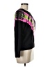 Aqua Tie-dye Black Pullover Sweater Size M - photo 4