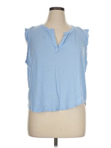 Ann Taylor LOFT Sleeveless T-Shirt (view 1)