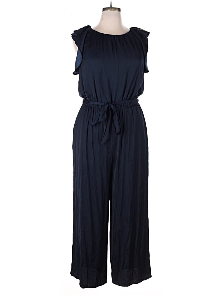Ann Taylor Loft Jumpsuit In Blue