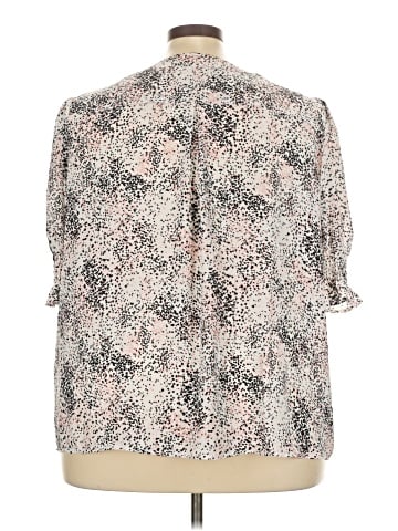 Jones New York Short Sleeve Blouse (view 2)