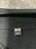 Uniqlo 100% Wool Black Wool Pullover Sweater Size L - photo 7