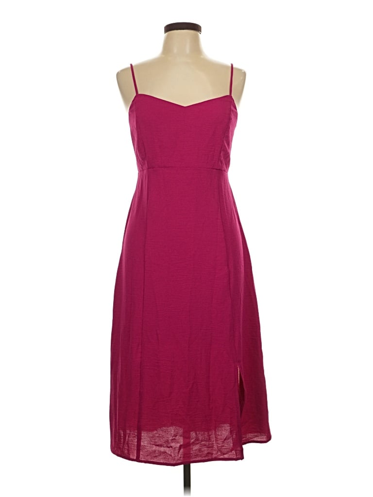 Pre-owned Gilli Cocktail Dress In Burgundy